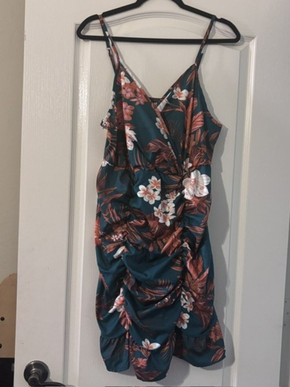 NWT Womens Floral Summer Dress SZ 1XL